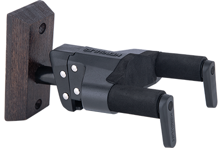 Hercules GSP38WBW Plus Guitar Wall Hanger Brown