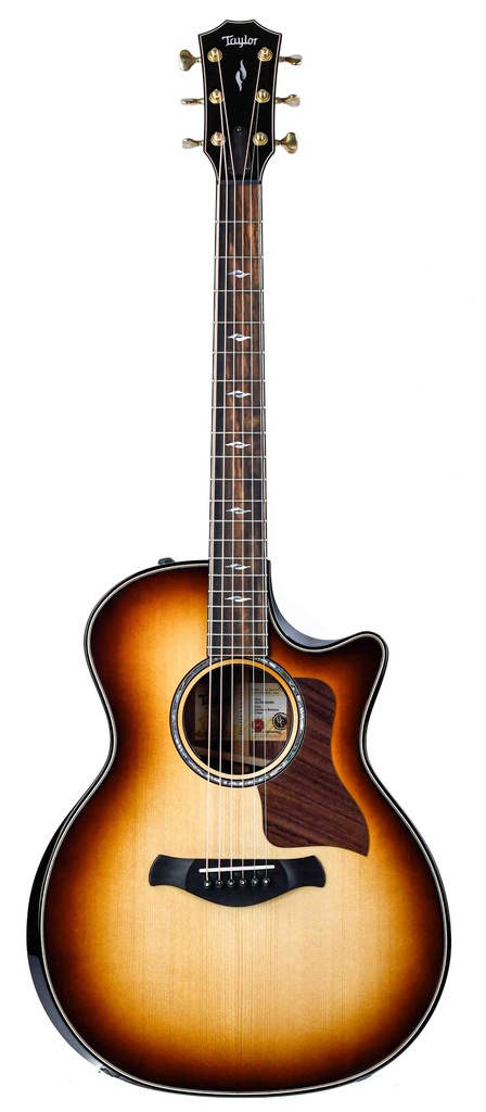 Taylor 814ce Builders Edition Honduran Rosewood Adirondack Shaded Edge Burst