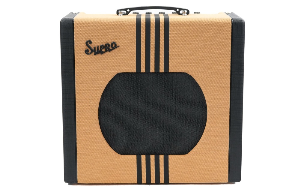 Supro Delta King 12 Tweed Black
