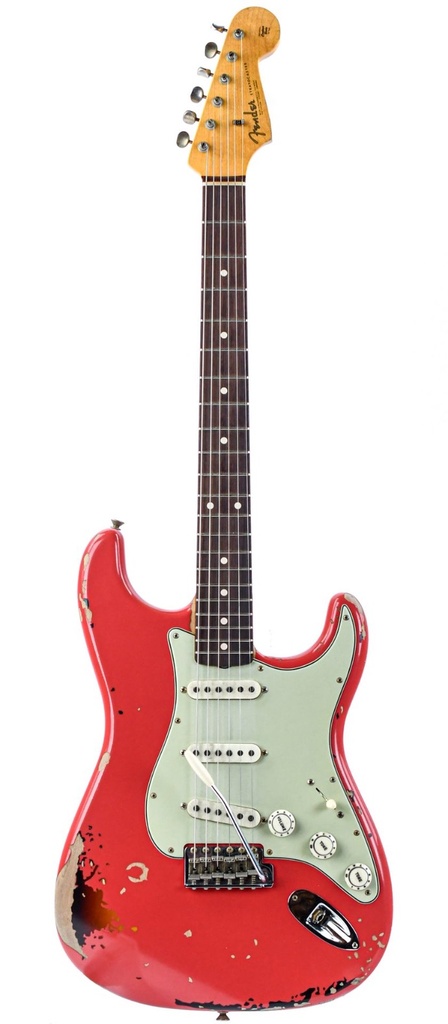 Fender Custom Shop Michael Landau 1963 Strat Fiesta Red Relic 2024
