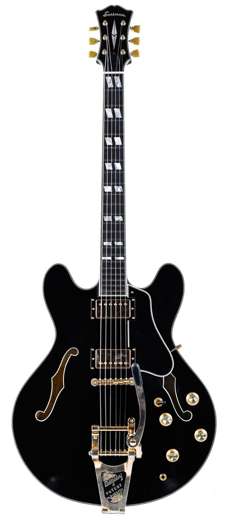 Eastman T59 Truetone Vintage Black Bigsby B-Stock