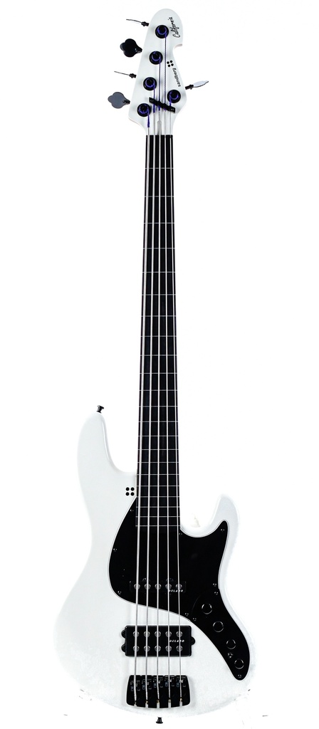 Sandberg California II TM Virgin White Fretless 5-String 2024