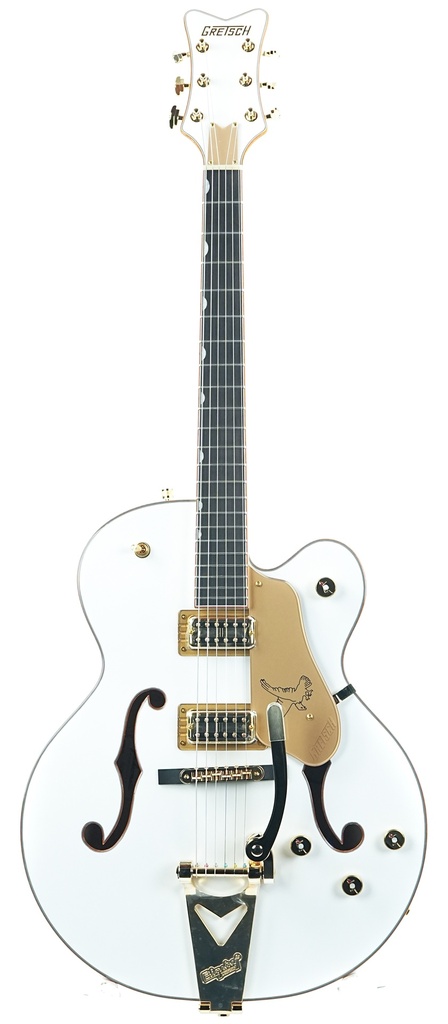 Gretsch Synchromatic Falcon Hollow Body Single Cut Bigsby Snowcrest White