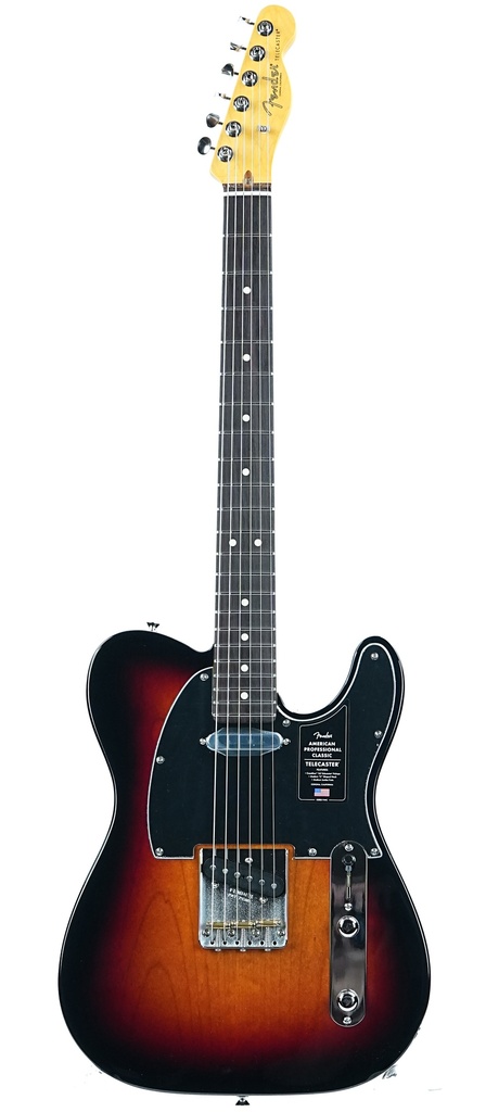Fender American Professional Classic Telecaster 3 Color Sunburst