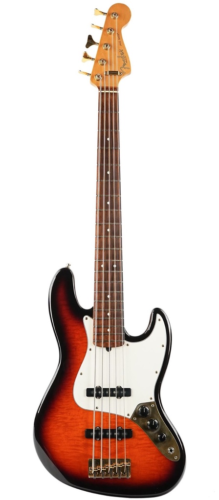 Fender USA Jazz Bass V 50th Anniversary Edition Sunburst 1996