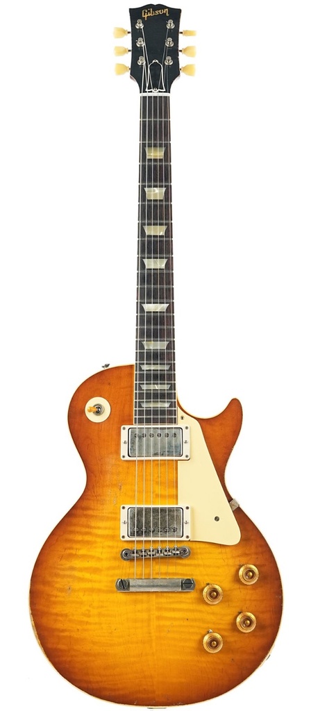 Gibson 1959 Les Paul Standard Reissue Heavy Aged Golden Poppy Burst 2024