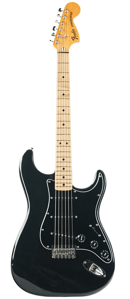 Fender Stratocaster Hardtail Black 1979