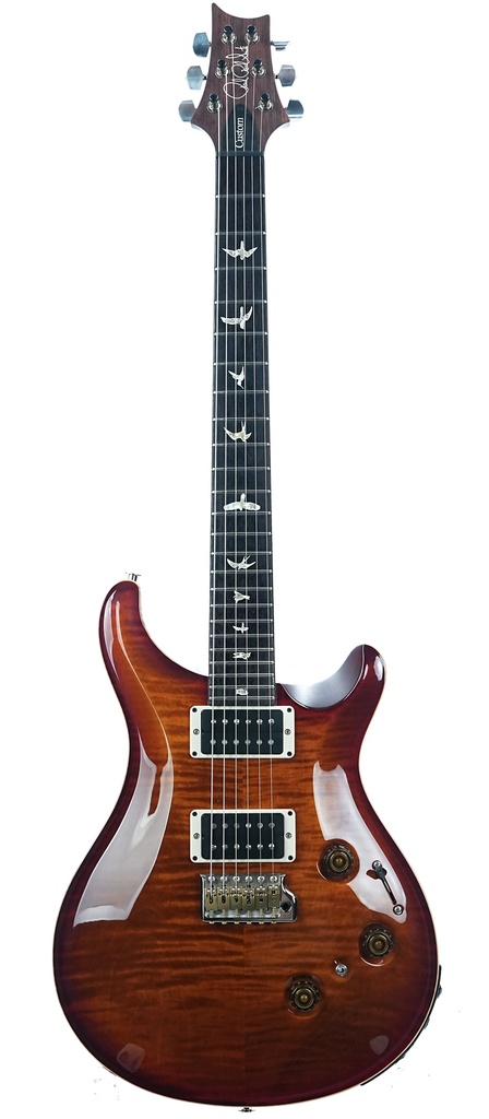 PRS Custom 24 Piezo Dark Cherry Sunburst 2023