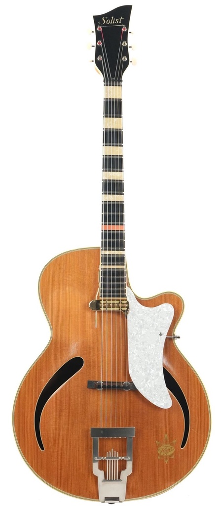 Hoyer Solist Archtop Natural 1950s