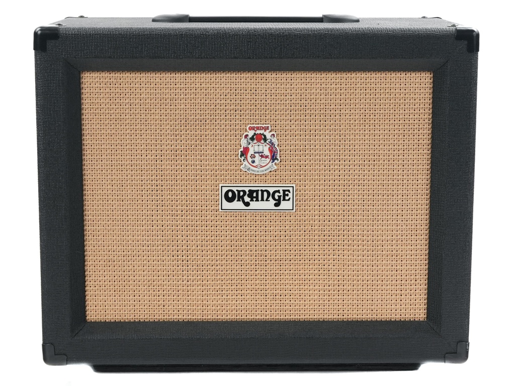 Orange PPC 112 Black Closed Back Speaker Cabinet