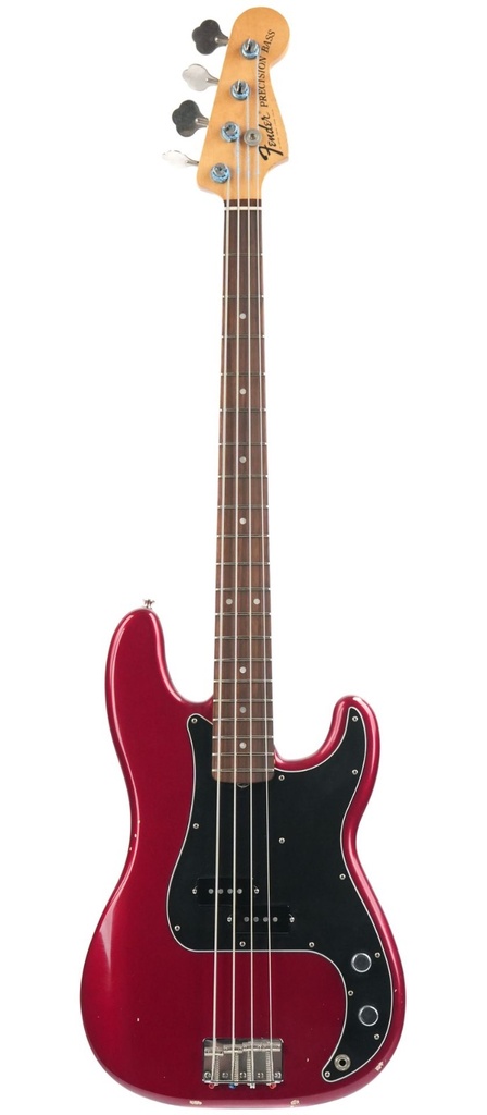Fender Nate Mendel Precision Bass Candy Apple Red Light Aged 2017