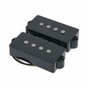 Lollar P Bass Pickup Black Split
