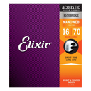 Elixir 11306 Nanoweb Bari­tone Acoustic 80/20 Bronze 016-070