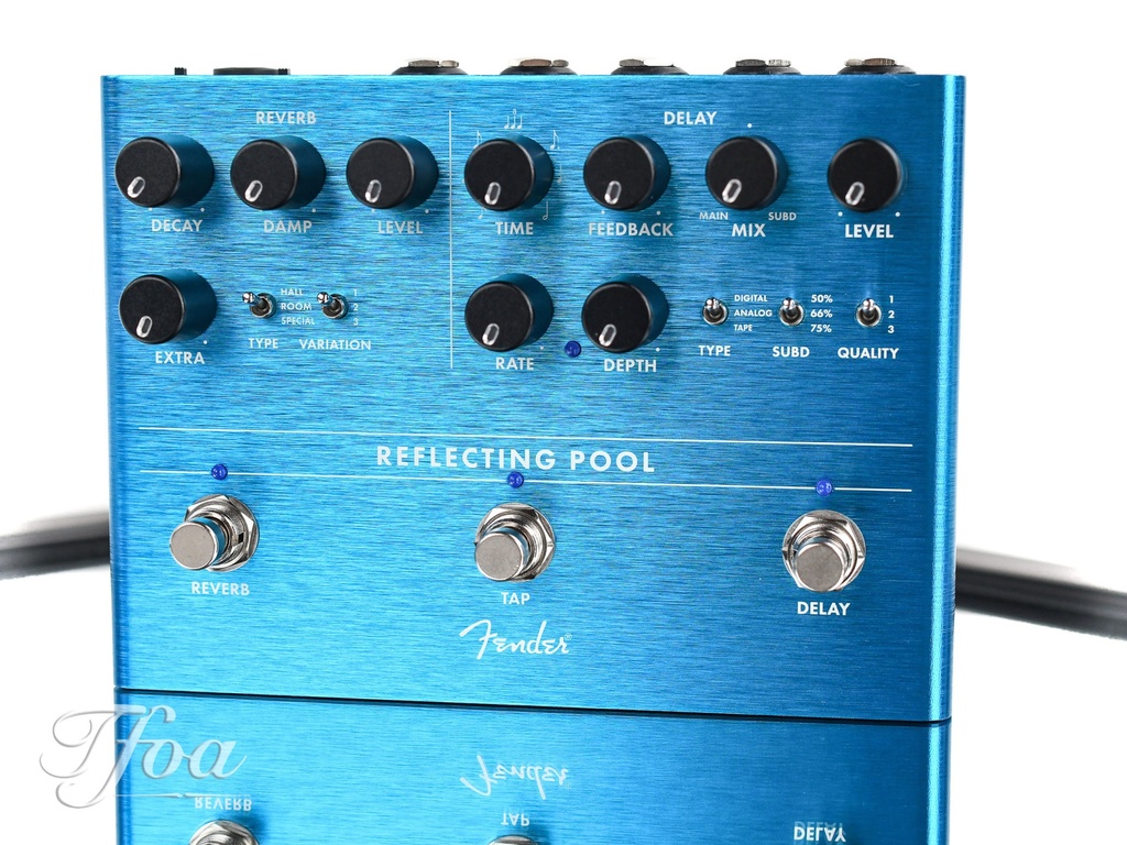 Fender Reflecting Pool Reverb and Delay