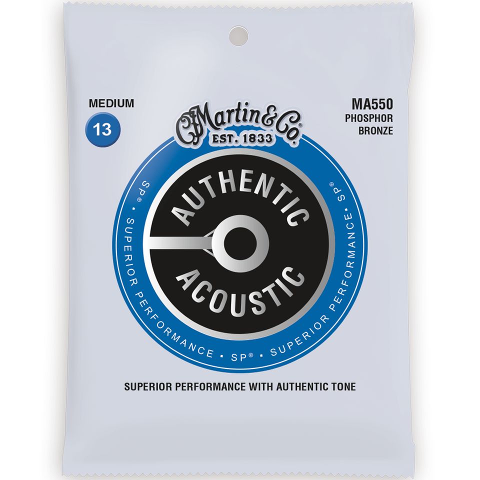 Martin MA550 Authentic Phosphor Bronze Medium 13-56