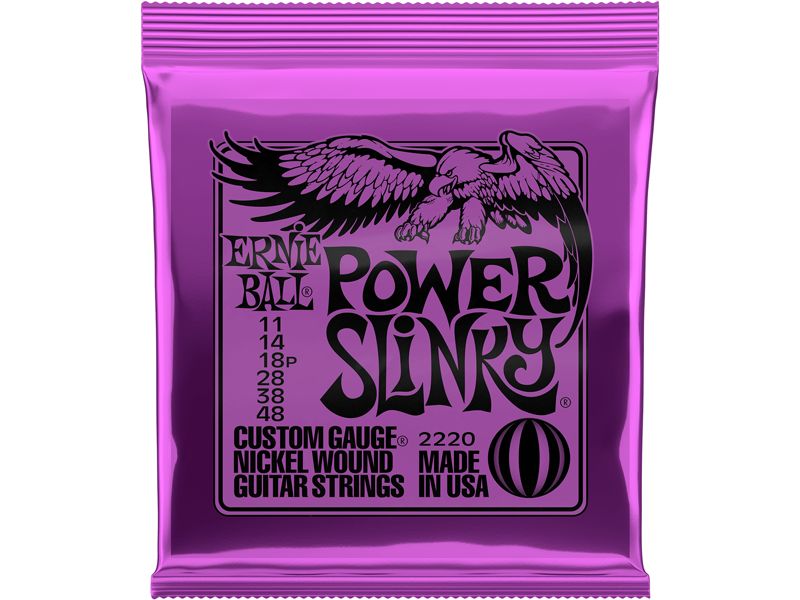 Ernie Ball 2220 11-48 Power Slinky Custom Gauge Strings