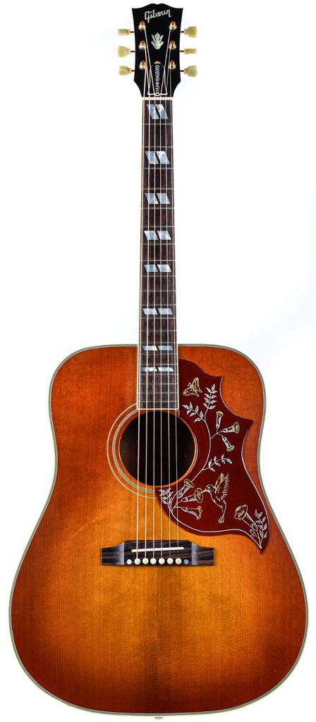 Gibson 1960 Hummingbird Fixed Bridge Heritage Cherry Sunburst
