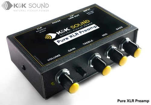 K&K Pure XLR DI Pre Amp