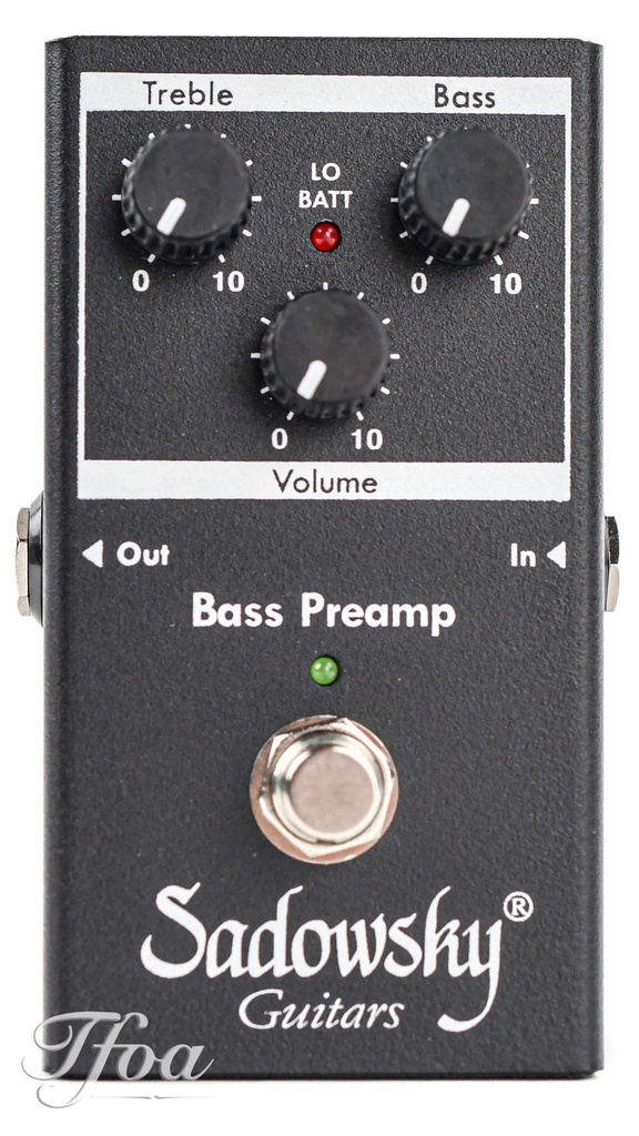 Sadowsky SBP2 Outboard Bass Preamp DI