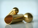 The Rock Slide Polished Brass Balltip Slide Size L