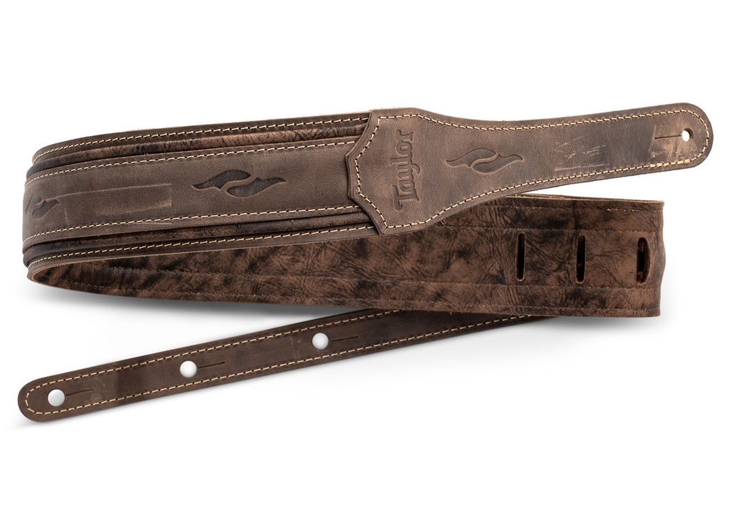 Taylor Elements Distressed Leather Strap Brown/Cream