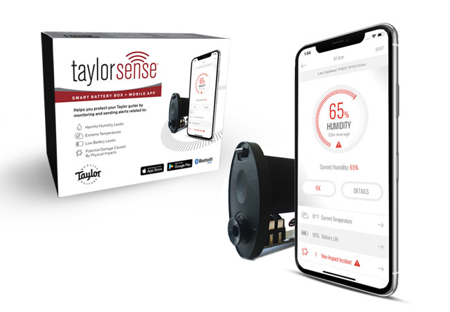 Taylor Sense Smart Battery Box + App