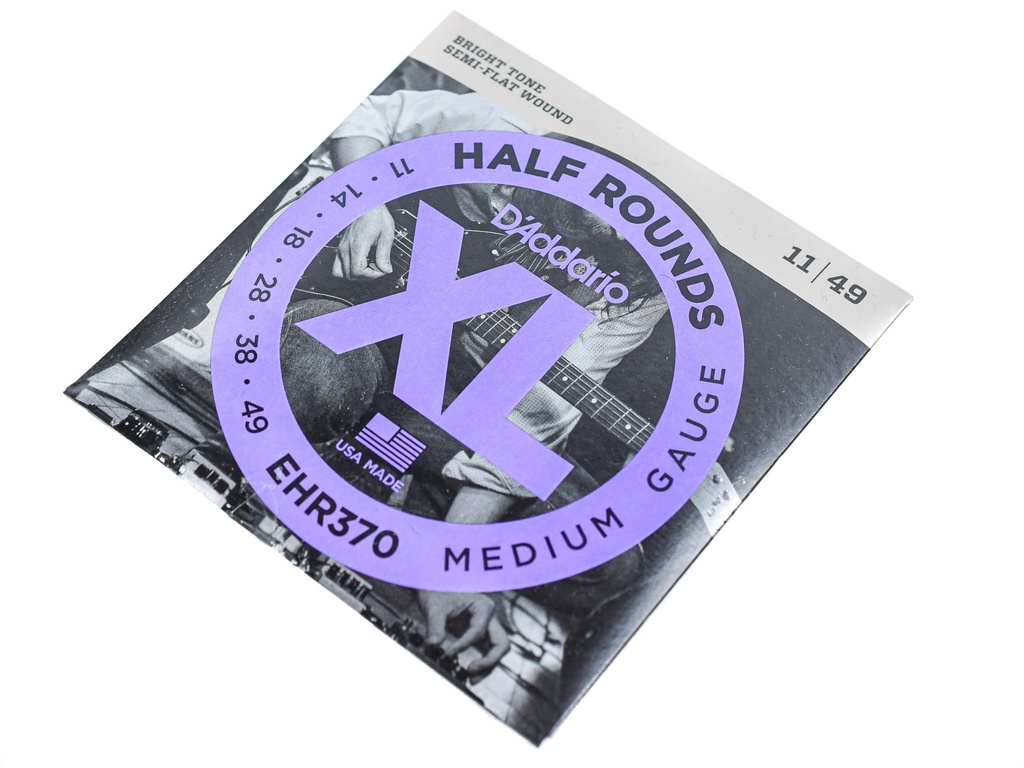 D'Addario EHR370 Half-Rounds 11-49