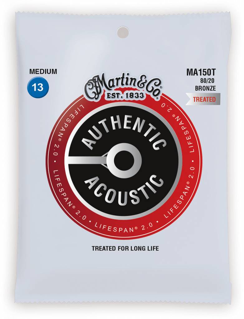 Martin MA150T Authentic Treated 80/20 Bronze Medium 13-56