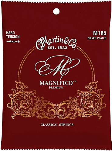 Martin M165 Magnifico Silver Plated Hard Tension