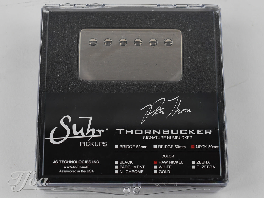 Suhr Thornbucker Neck 50mm Raw Nickel
