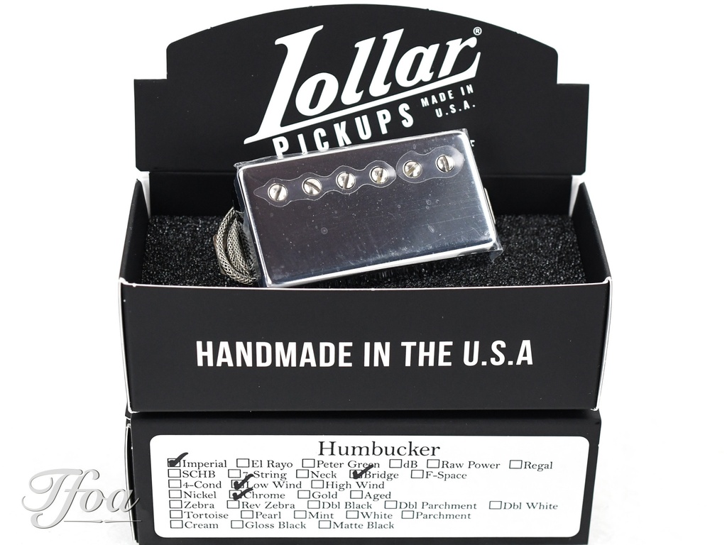 Lollar Imperial Bridge 4C Low Wind Chrome