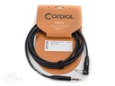 Cordial CPI3PR Select Guitar Cable Angled 3M