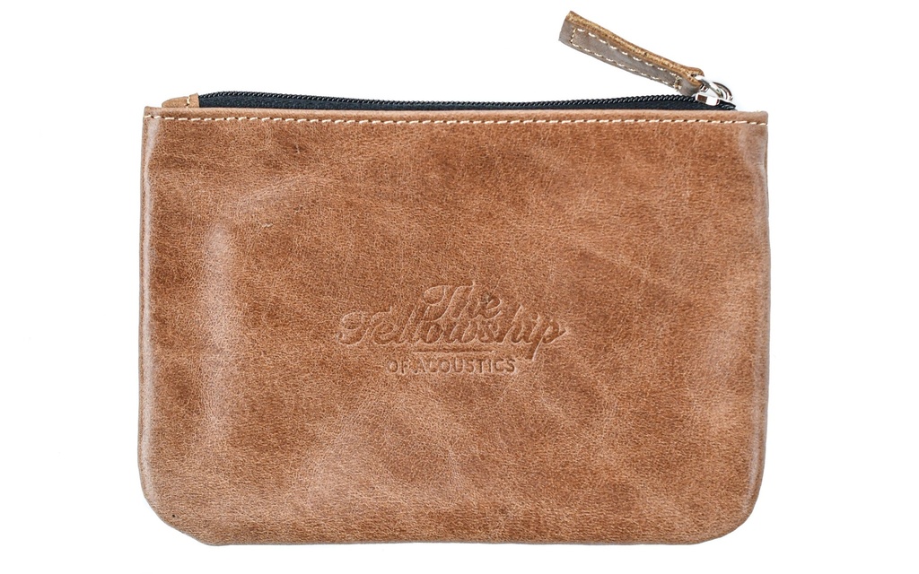 TFOA Leather Pouch Light Brown