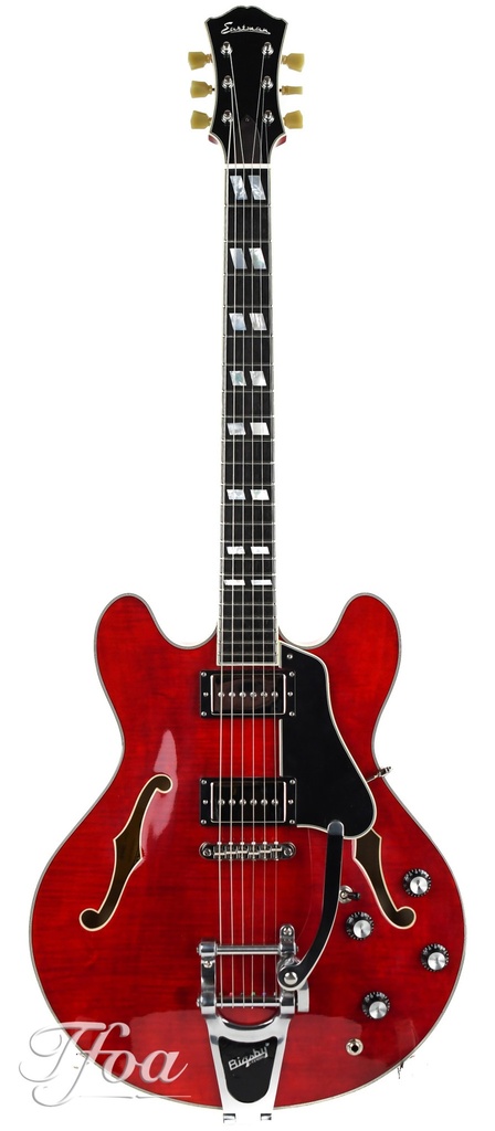 Eastman T486B Cherry Red Bigsby