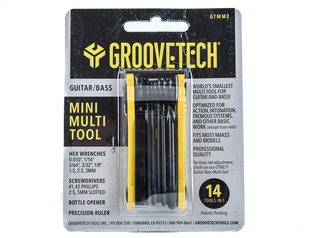GrooveTech Mini Multi Guitar Tool