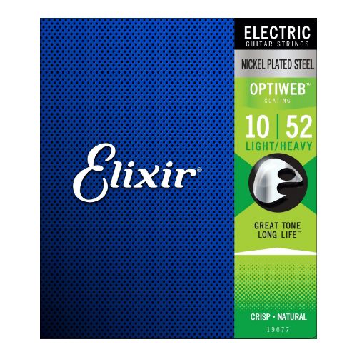 Elixir 19077 Electric NPS Optiweb Light / Heavy 10-52