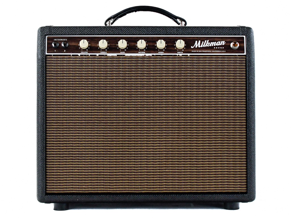 Milkman 20W Creamer 1x12 Combo Jupiter Black Tweed Power Scaling