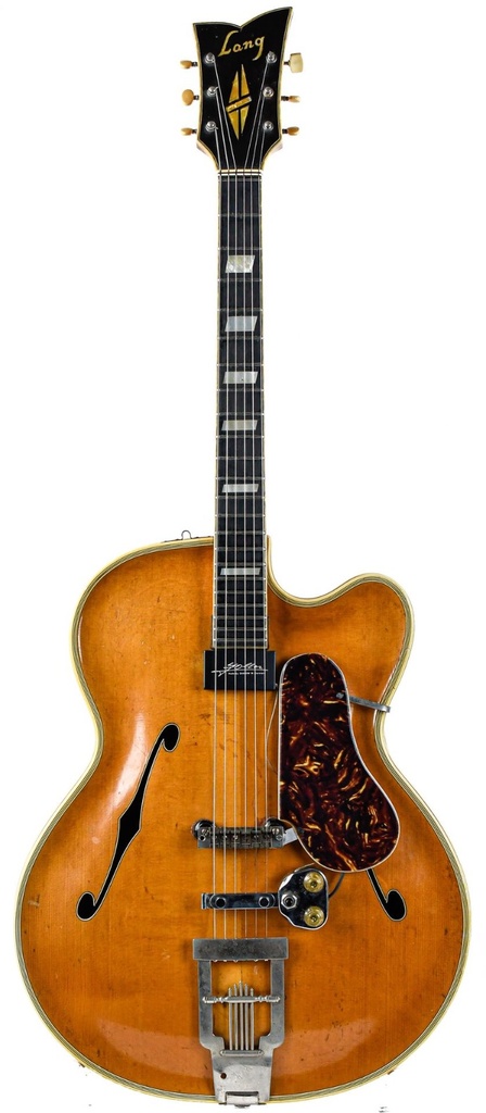 Artur Lang Archtop Maple Spruce 1950s