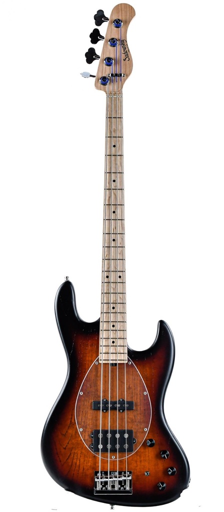 Sadowsky MetroLine Vintage M/J Swamp Ash Almond Sunburst Satin