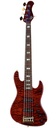 Sadowsky MasterBuilt 21 Fret Standard J/J Bass Limited Edition 2023 5 String Majestic Red Transparent High Polish