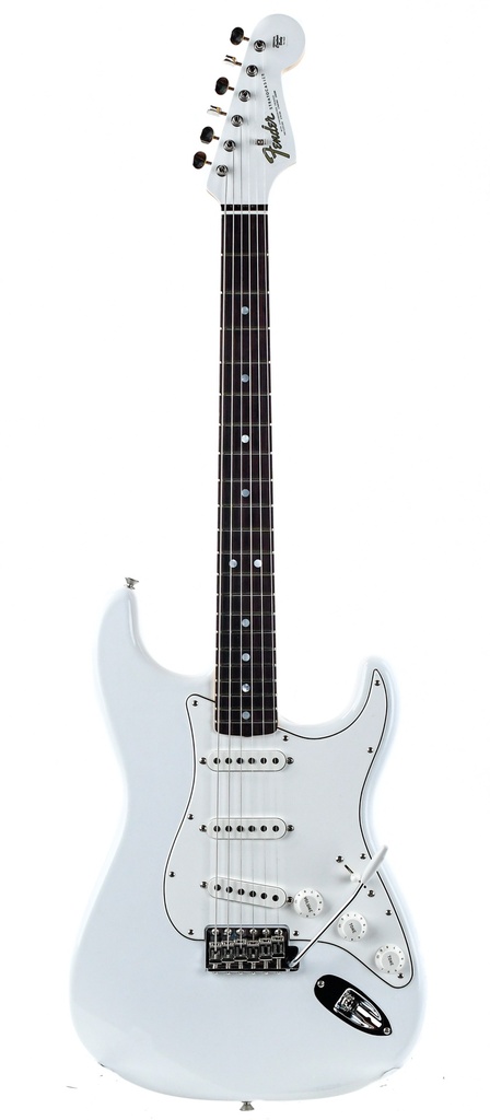 Fender Custom Shop 65 Stratocaster CC RW Faded Arctic White