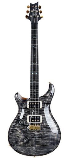 PRS Wood Library Custom 24 10 Top Charcoal Lefty