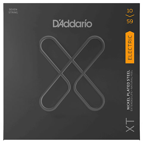 D'Addario XTE1059 Regular Light Coated 10-59 7 String