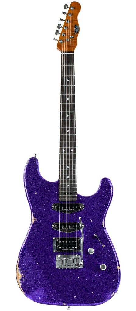 Wild Customs Ventura Standard HSS Purple Flake Relic