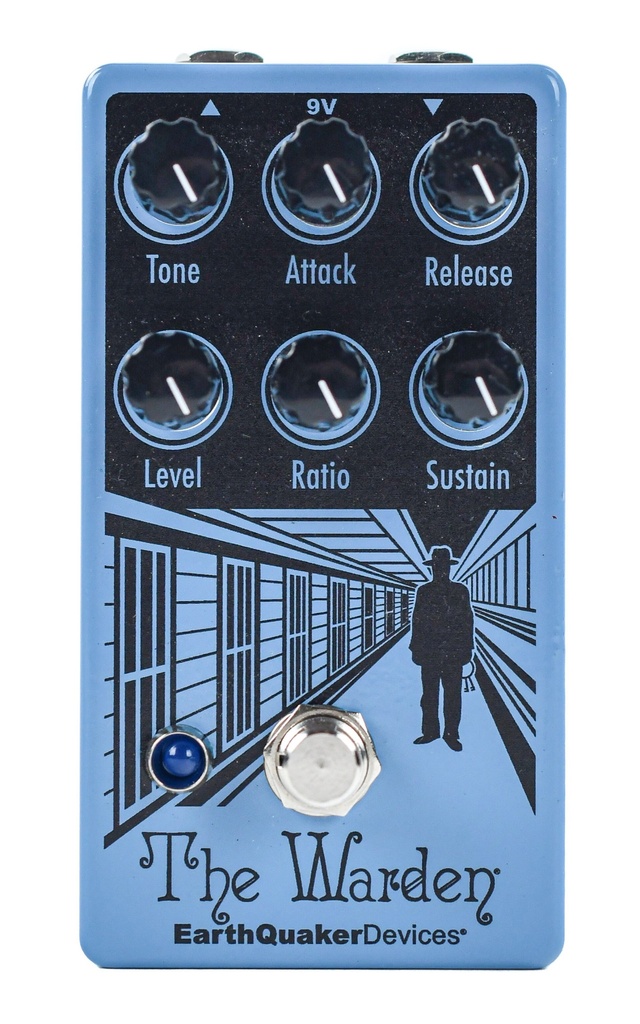 Earthquaker Devices the Warden V2 Optical Compressor