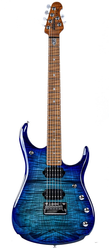 Music Man JP15 Cerulean Paradise Flamed Maple