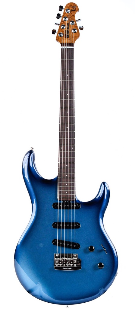 Music Man Luke 4 SSS Diesel Blue