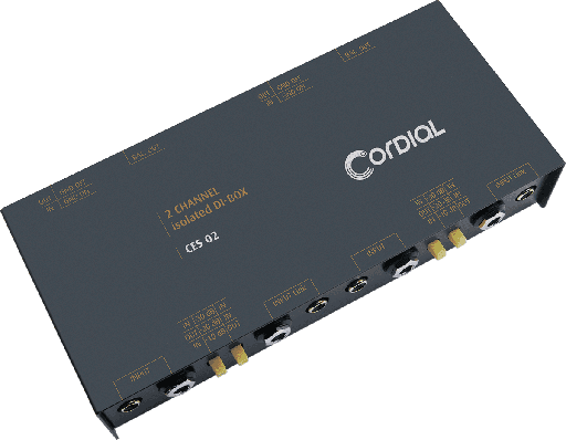Cordial Passive D.I. 2 Channel Stereo