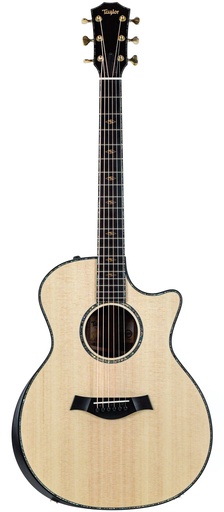 [12648] Taylor Custom Grand Auditorium Figured Blackwood Lutz Spruce