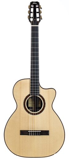 [22103] BSG OM32CF Crossover Nylon Madagascar Rosewood Spruce 2022